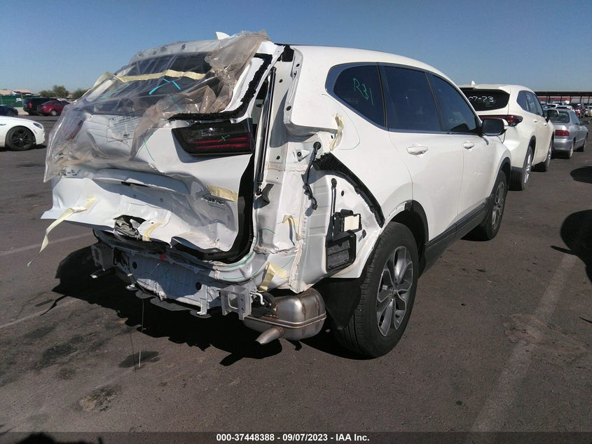 VIN 2HKRW2H5XNH648604 2022 HONDA CR-V EX