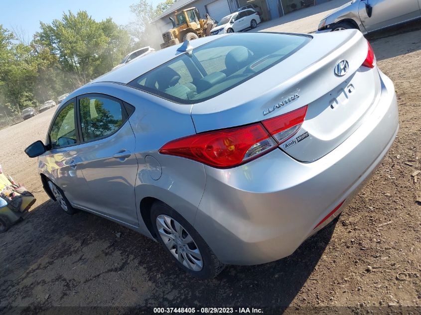 2013 HYUNDAI ELANTRA GLS - 5NPDH4AE2DH222785