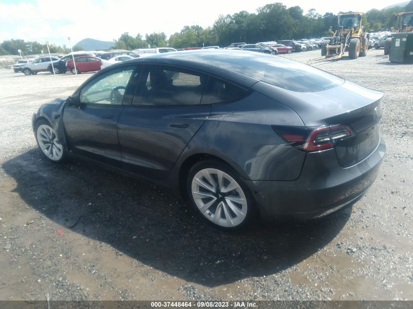 2022 TESLA MODEL 3 LONG RANGE - 5YJ3E1EB1NF244957