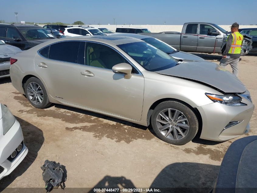 2016 LEXUS ES 300H HYBRID JTHBW1GG1G2129359
