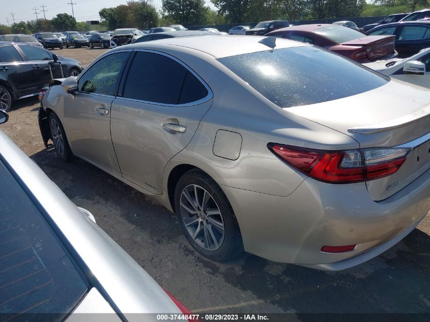 2016 LEXUS ES 300H HYBRID JTHBW1GG1G2129359