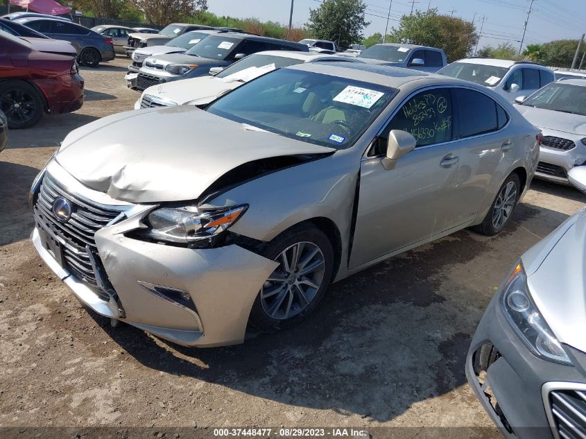 2016 LEXUS ES 300H HYBRID JTHBW1GG1G2129359