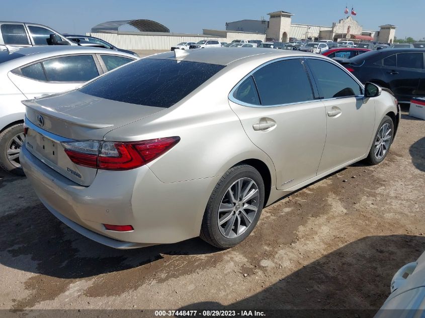 2016 LEXUS ES 300H HYBRID JTHBW1GG1G2129359