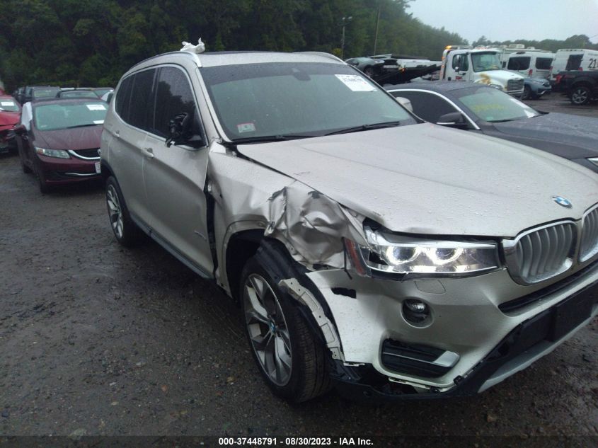 2017 BMW X3 XDRIVE35I - 5UXWX7C55H0S19598