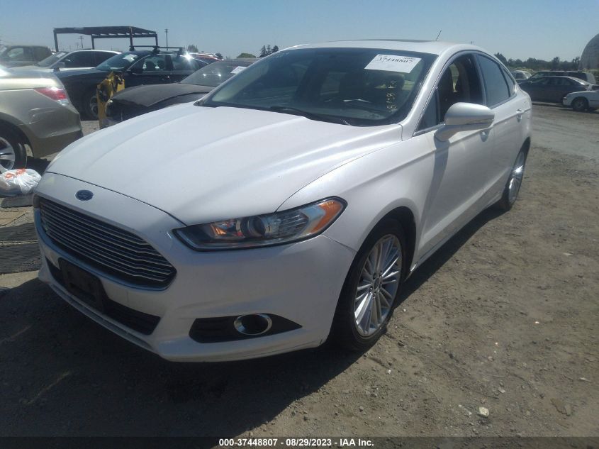 2016 FORD FUSION SE - 3FA6P0HD3GR282535