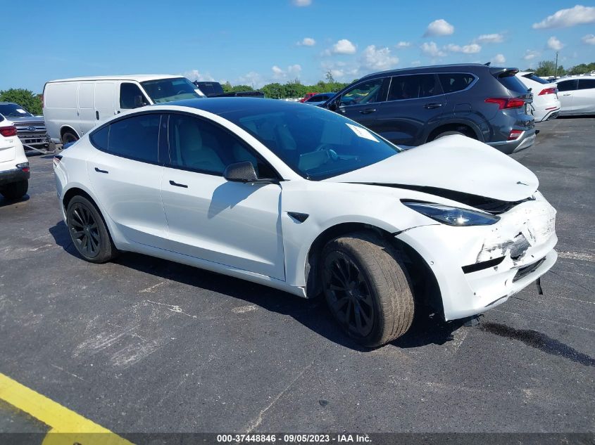 2022 TESLA MODEL 3 LONG RANGE - 5YJ3E1EB4NF169624