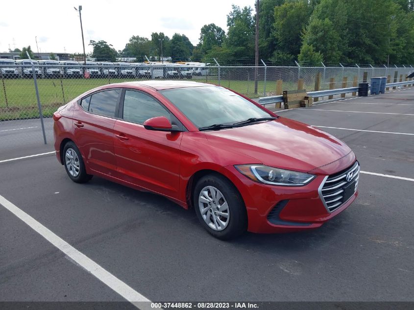 2017 HYUNDAI ELANTRA SE - 5NPD74LF2HH126282