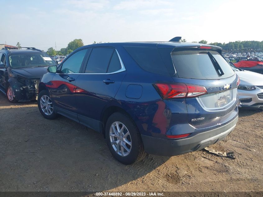 2022 CHEVROLET EQUINOX LT - 3GNAXUEV7NL283235