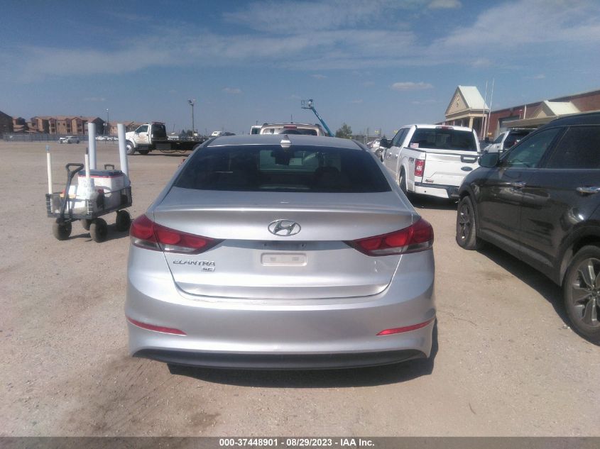 2018 HYUNDAI ELANTRA SE - 5NPD74LF7JH394203