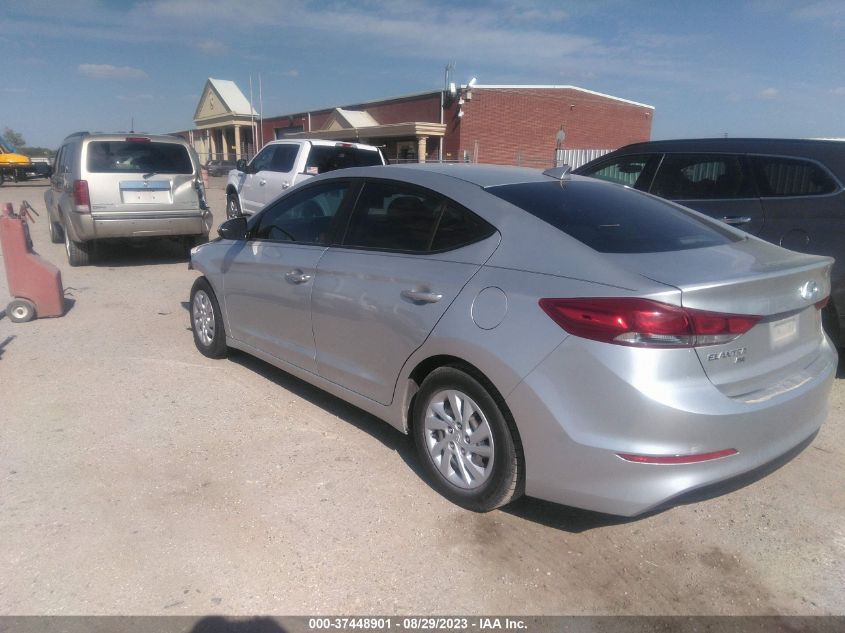 2018 HYUNDAI ELANTRA SE - 5NPD74LF7JH394203