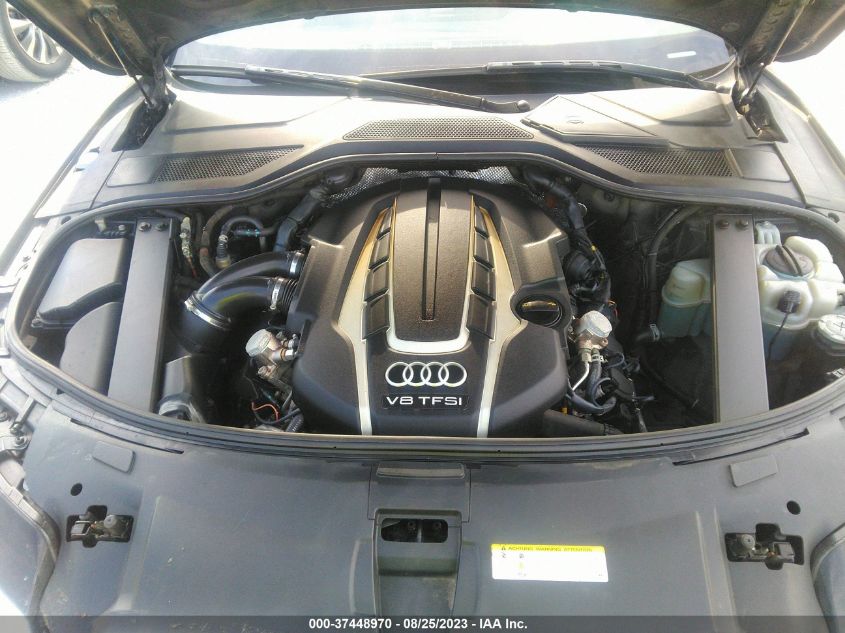 2014 AUDI A8 4.0T WAUA2AFD7EN003581