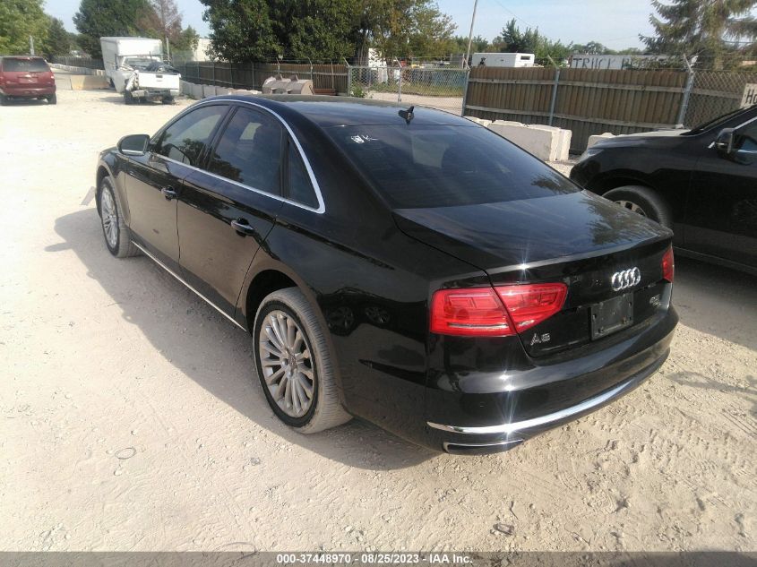 2014 AUDI A8 4.0T WAUA2AFD7EN003581