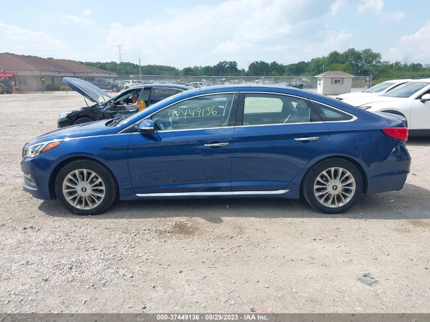 2015 HYUNDAI SONATA 2.4L LIMITED - 5NPE34AF2FH073048