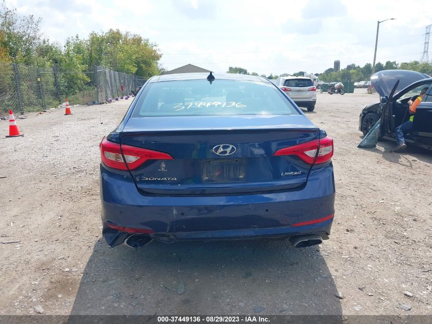 2015 HYUNDAI SONATA 2.4L LIMITED - 5NPE34AF2FH073048