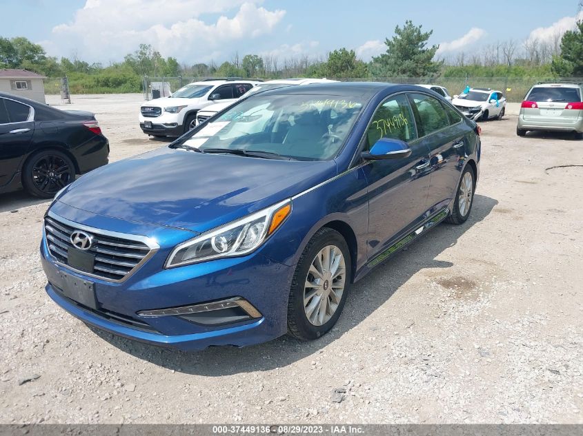 2015 HYUNDAI SONATA 2.4L LIMITED - 5NPE34AF2FH073048