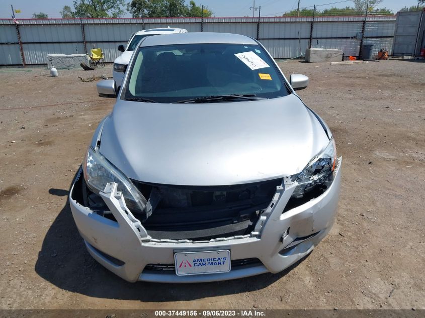 2014 NISSAN SENTRA S/FE+ S/SV/FE+ SV/SR/SL - 3N1AB7AP2EL672674