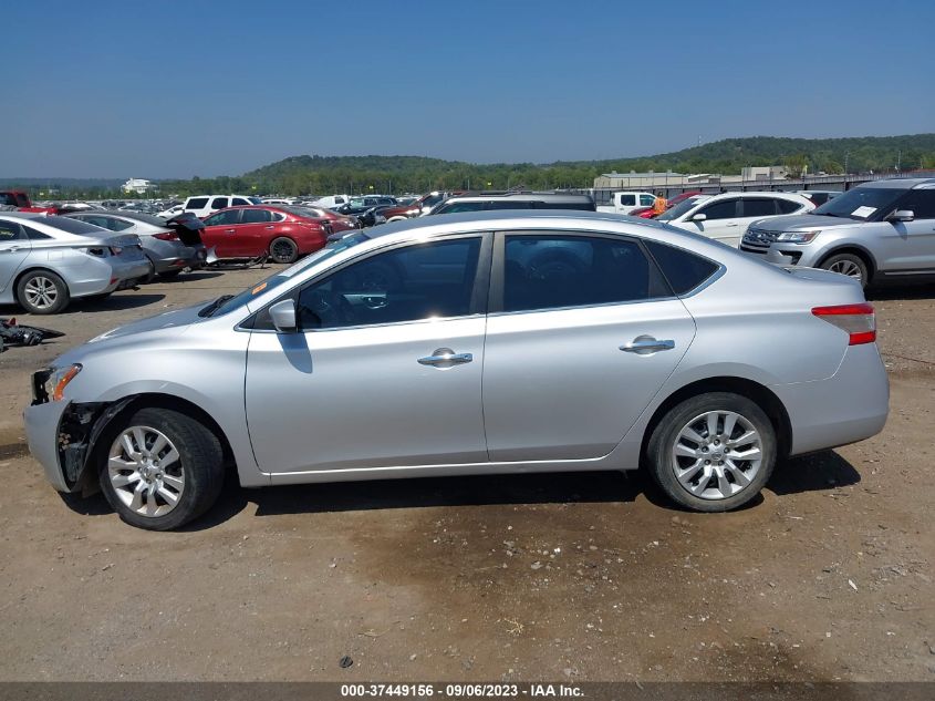 2014 NISSAN SENTRA S/FE+ S/SV/FE+ SV/SR/SL - 3N1AB7AP2EL672674