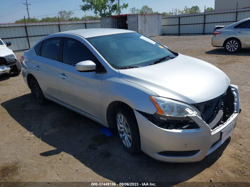 2014 NISSAN SENTRA S/FE+ S/SV/FE+ SV/SR/SL - 3N1AB7AP2EL672674