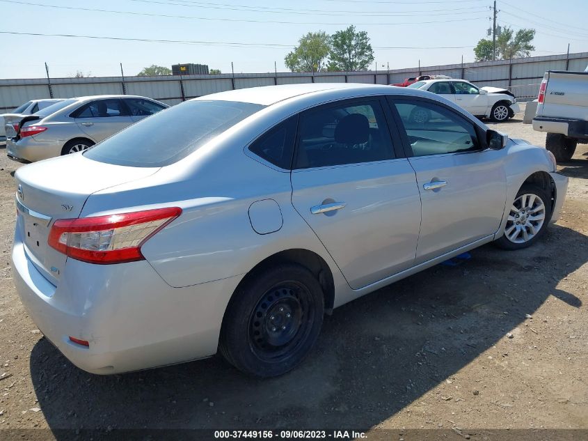 2014 NISSAN SENTRA S/FE+ S/SV/FE+ SV/SR/SL - 3N1AB7AP2EL672674