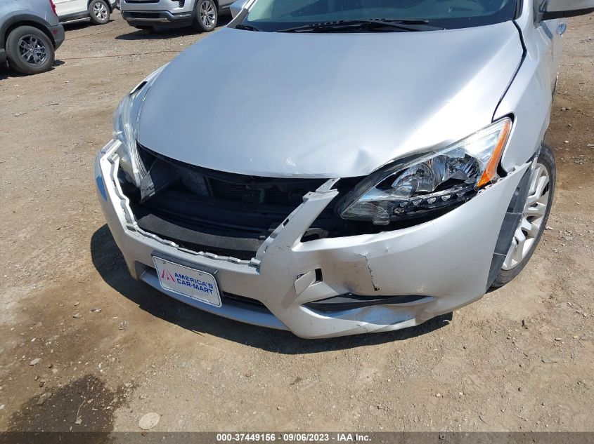 2014 NISSAN SENTRA S/FE+ S/SV/FE+ SV/SR/SL - 3N1AB7AP2EL672674