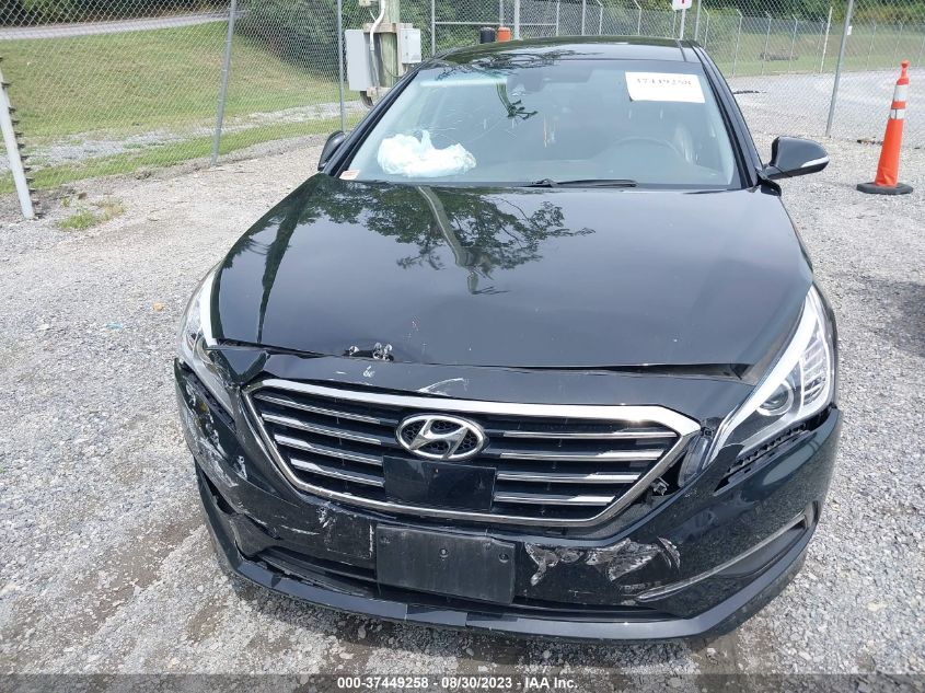 2015 HYUNDAI SONATA 2.4L LIMITED - 5NPE34AF5FH172849