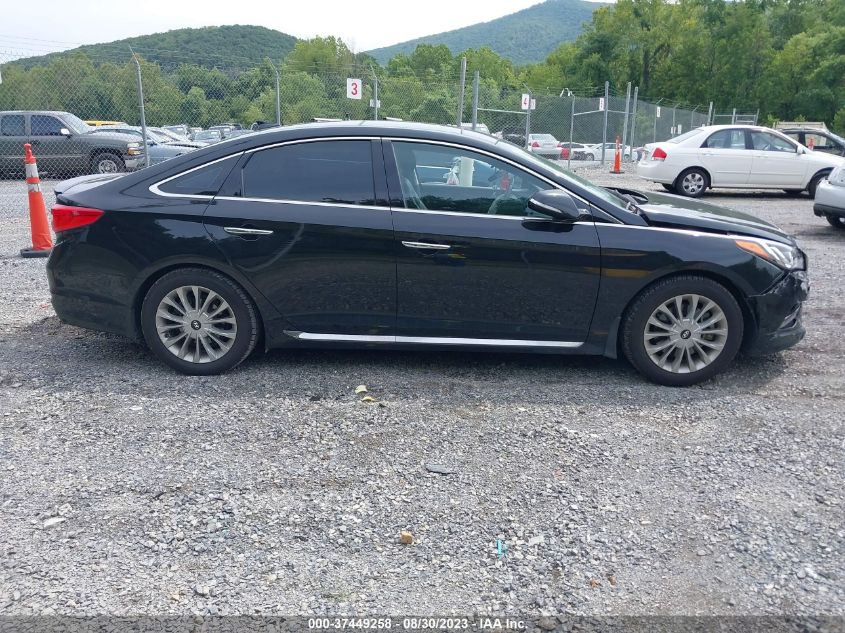 2015 HYUNDAI SONATA 2.4L LIMITED - 5NPE34AF5FH172849