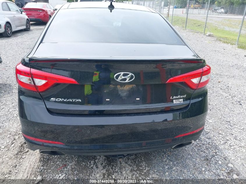 2015 HYUNDAI SONATA 2.4L LIMITED - 5NPE34AF5FH172849