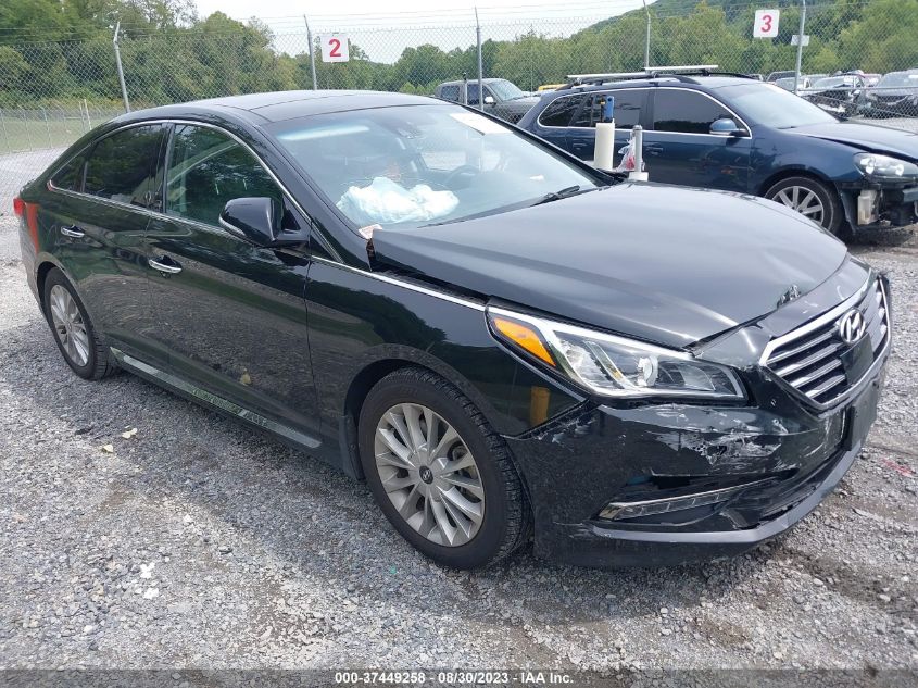 2015 HYUNDAI SONATA 2.4L LIMITED - 5NPE34AF5FH172849