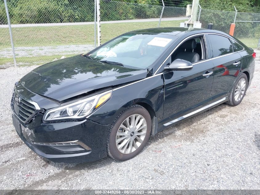 2015 HYUNDAI SONATA 2.4L LIMITED - 5NPE34AF5FH172849