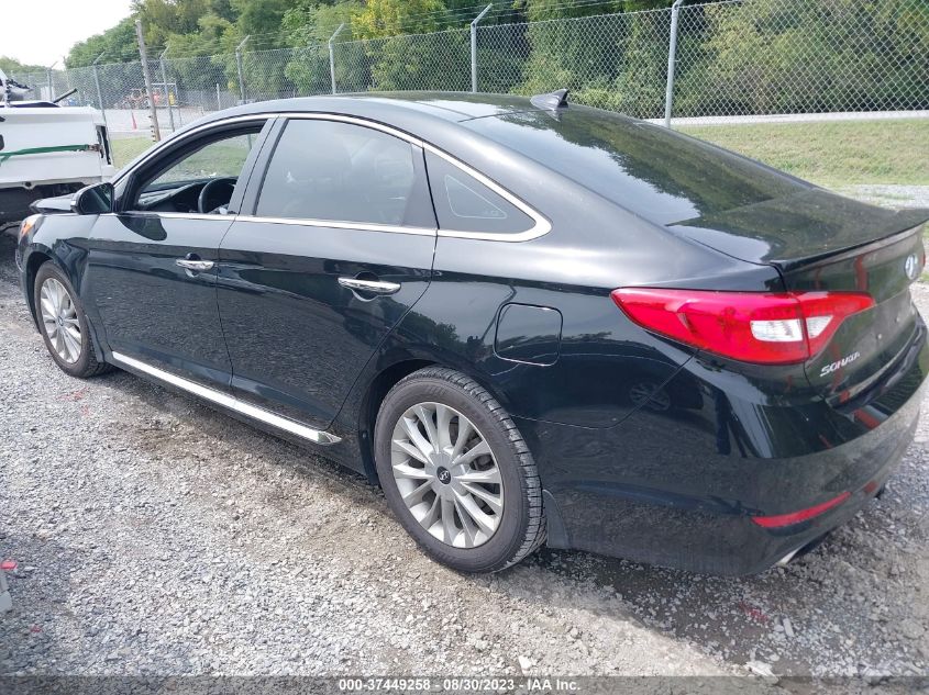 2015 HYUNDAI SONATA 2.4L LIMITED - 5NPE34AF5FH172849