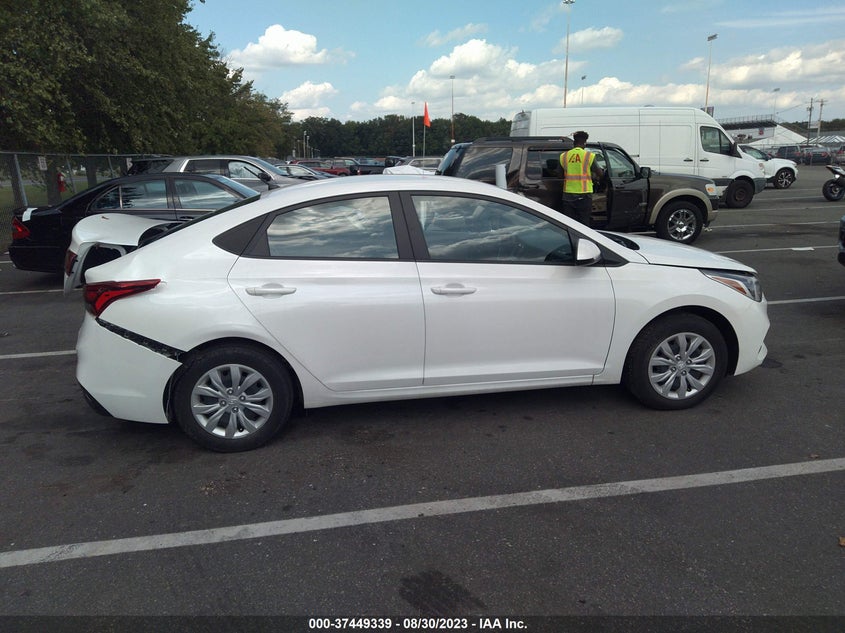 VIN 3KPC24A6XNE155266 2022 HYUNDAI ACCENT SE/SEL