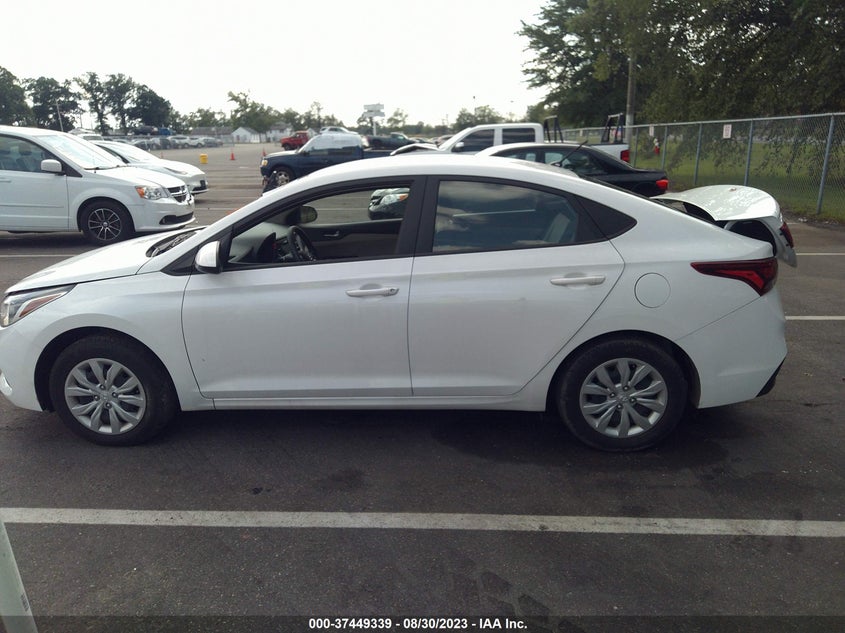 VIN 3KPC24A6XNE155266 2022 HYUNDAI ACCENT SE/SEL
