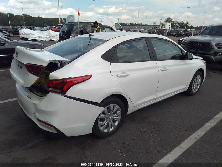 VIN 3KPC24A6XNE155266 2022 HYUNDAI ACCENT SE/SEL