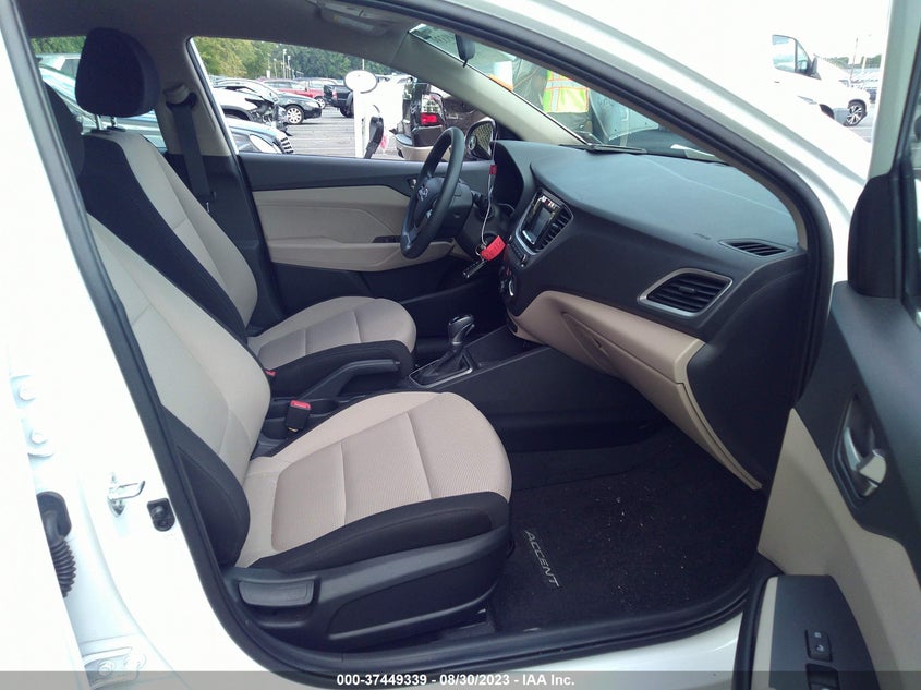 VIN 3KPC24A6XNE155266 2022 HYUNDAI ACCENT SE/SEL