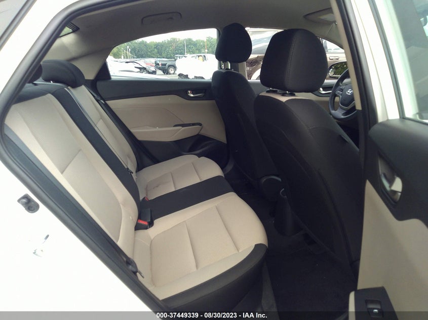 VIN 3KPC24A6XNE155266 2022 HYUNDAI ACCENT SE/SEL