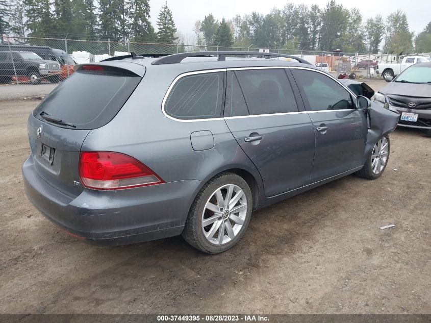 2014 VOLKSWAGEN JETTA SPORTWAGEN TDI W/SUNROOF - 3VWPL7AJ9EM627643