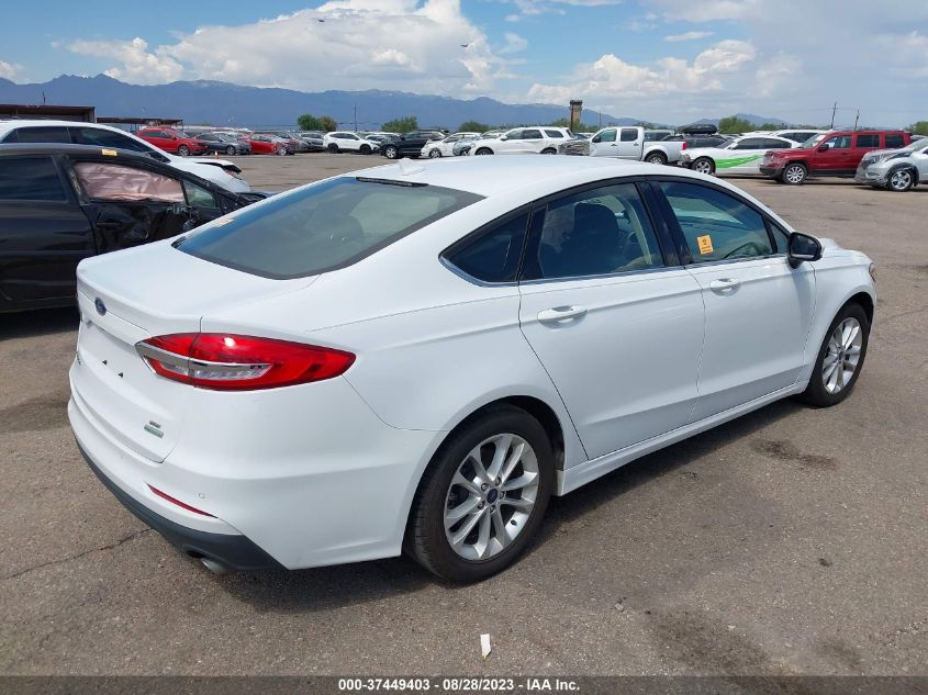 2019 FORD FUSION SE - 3FA6P0HD9KR215866