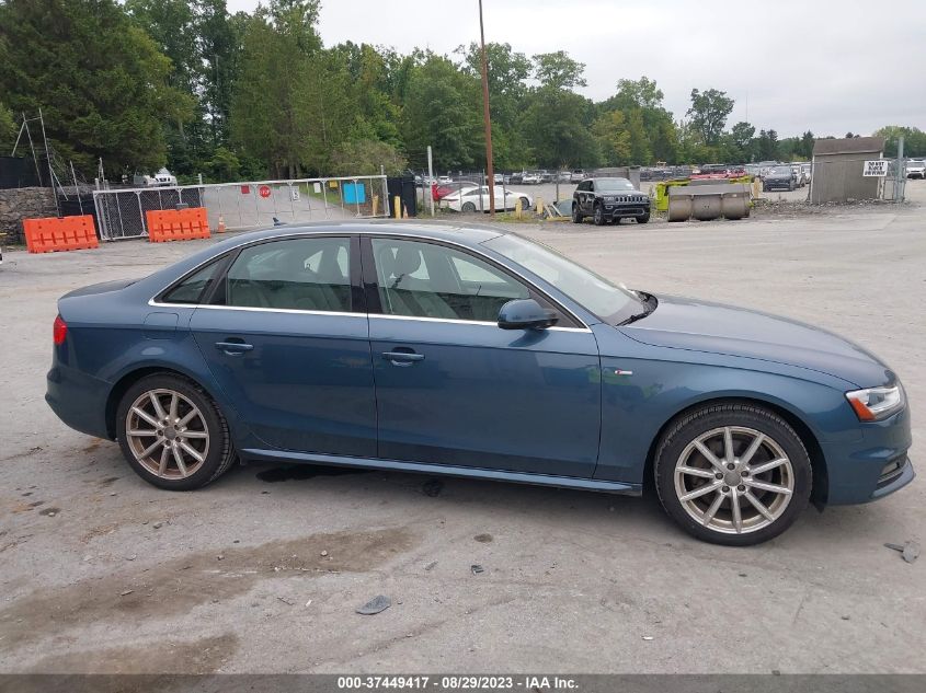 2016 AUDI A4 PREMIUM - WAUBFAFL3GN002057