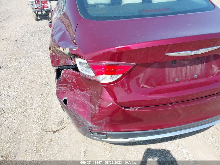 2015 CHRYSLER 200 LIMITED - 1C3CCCAB0FN582770