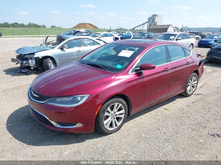 2015 CHRYSLER 200 LIMITED - 1C3CCCAB0FN582770