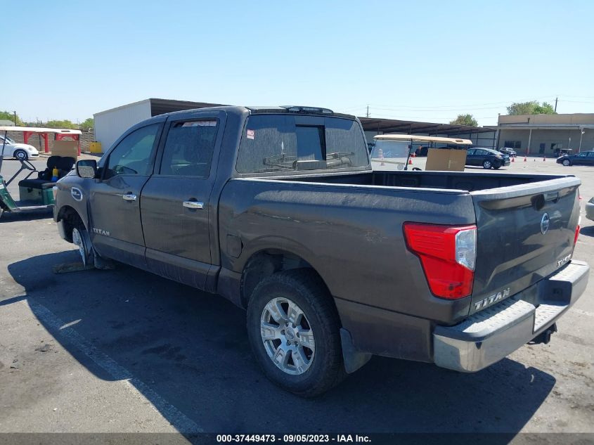 2017 NISSAN TITAN SV - 1N6AA1EJ3HN545047