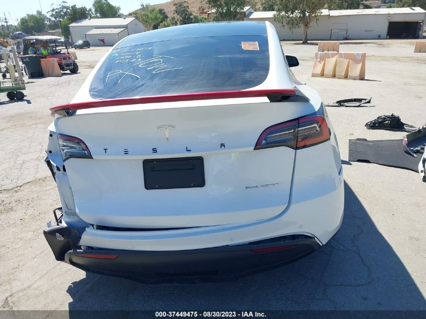 2021 TESLA MODEL Y LONG RANGE - 5YJYGDEE8MF064417