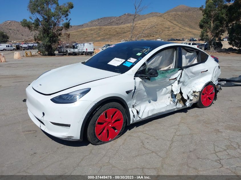 2021 TESLA MODEL Y LONG RANGE - 5YJYGDEE8MF064417