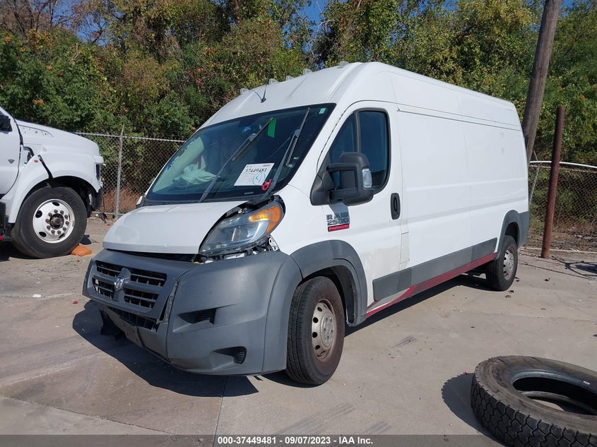 VIN 3C6TRVDG2HE540404 2017 RAM PROMASTER CARGO VAN