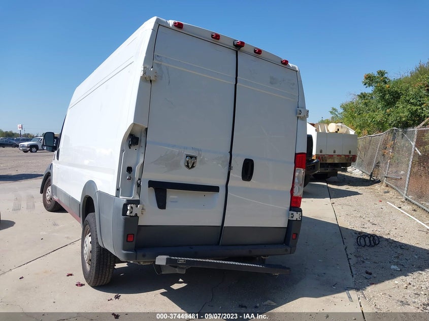 VIN 3C6TRVDG2HE540404 2017 RAM PROMASTER CARGO VAN