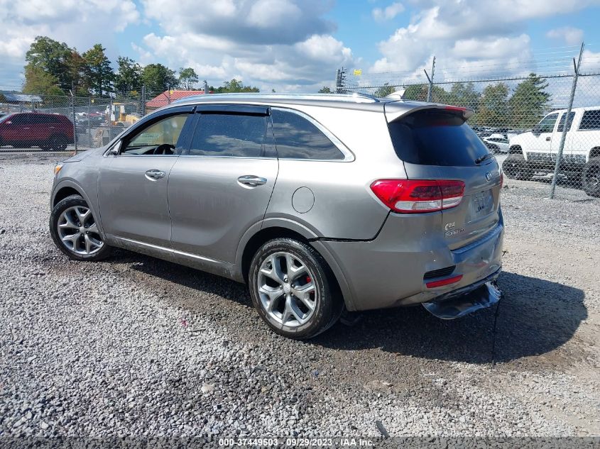 2016 KIA SORENTO SX - 5XYPK4A51GG075420