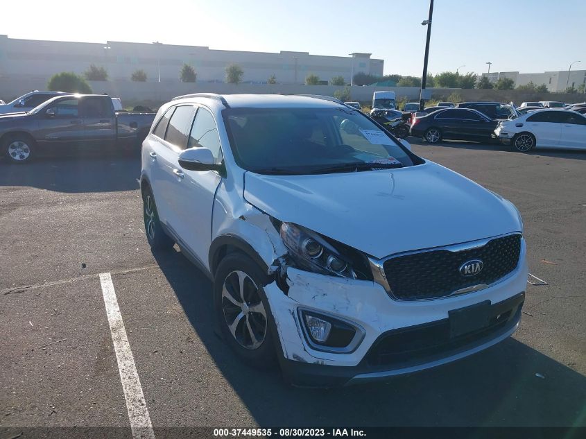 2017 KIA SORENTO EX V6 - 5XYPH4A57HG320771