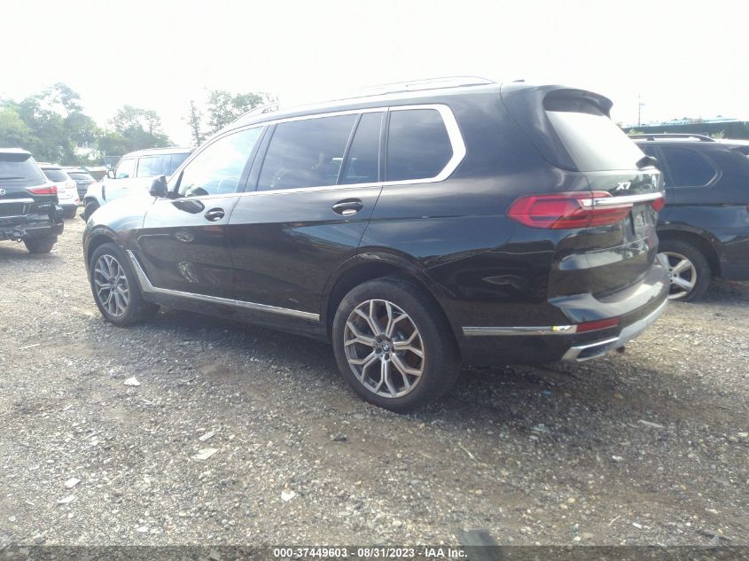2021 BMW X7 XDRIVE40I - 5UXCW2C01M9F14638