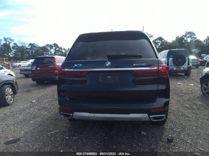 2021 BMW X7 XDRIVE40I - 5UXCW2C01M9F14638