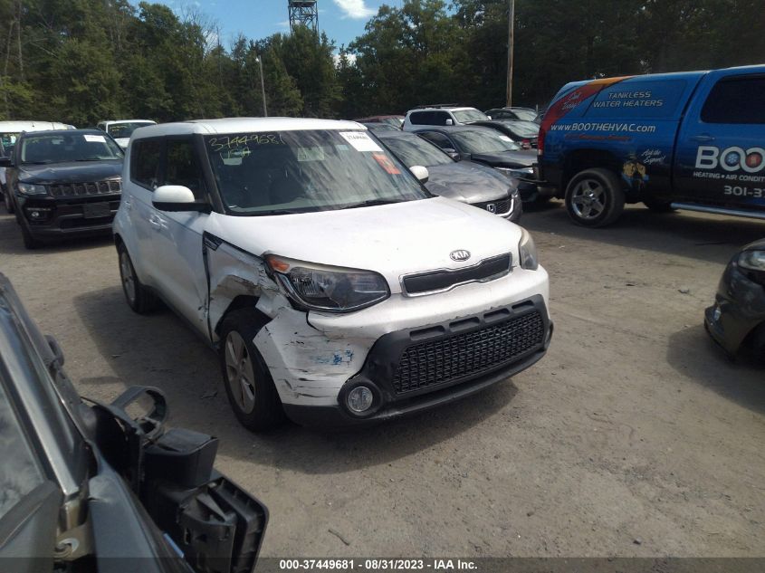 2015 KIA SOUL BASE - KNDJN2A26F7152124